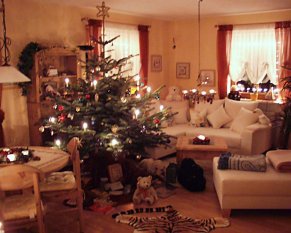 Weihnachtsdeko 'Wohnzimmer 2003'