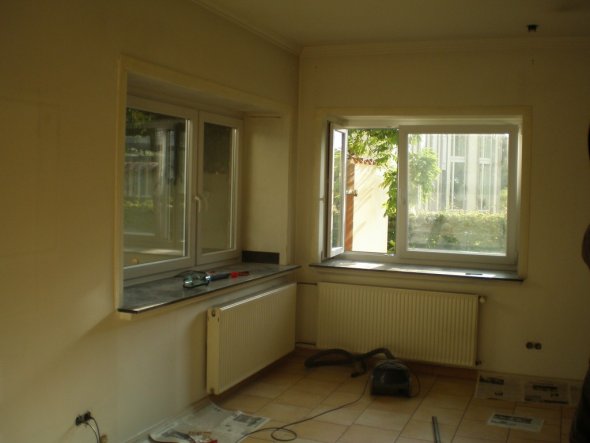Wohnzimmer 'Die Renovierung'