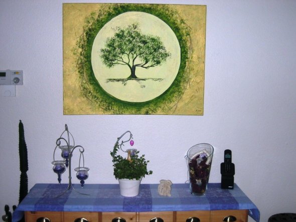 Das Bild "Baum" hat eine gute Bekannte für mich gemalt.
