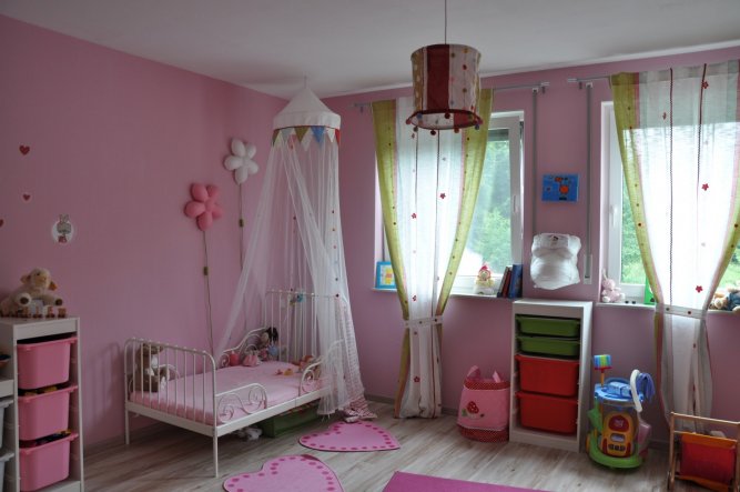 Kinderzimmer 'Kleinkindtraum in Rosa'