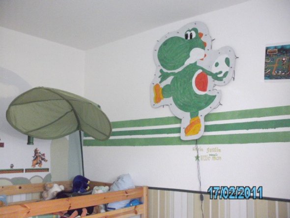 Kinderzimmer 'Kevin´s Mario zimmer'