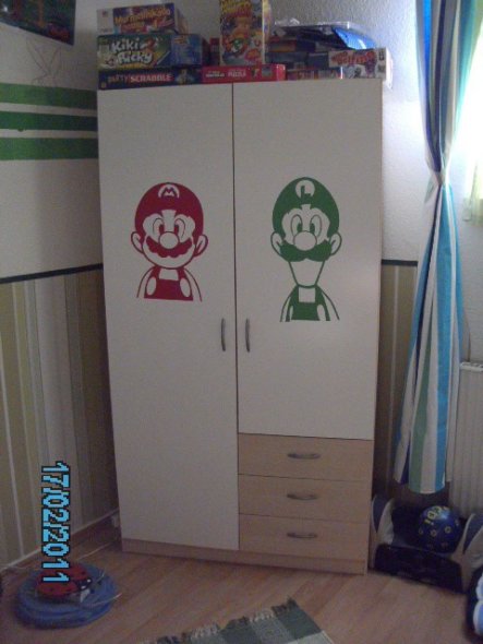 Kinderzimmer 'Kevin´s Mario zimmer'