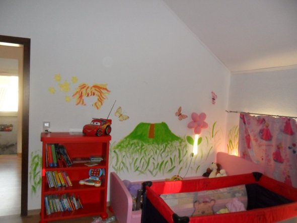 Kinderzimmer 'Kinderzimmer (Schlafzimmer Cars & Prinzessin Lillifee) '
